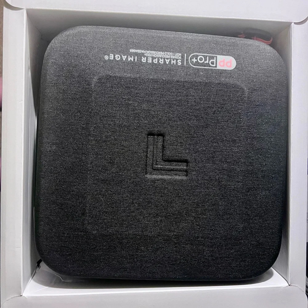 Sharper Image Pro+ Hot & Cold Percussion Massage Gun- 6 Speeds | Case |Open Box - Picture 10 of 10